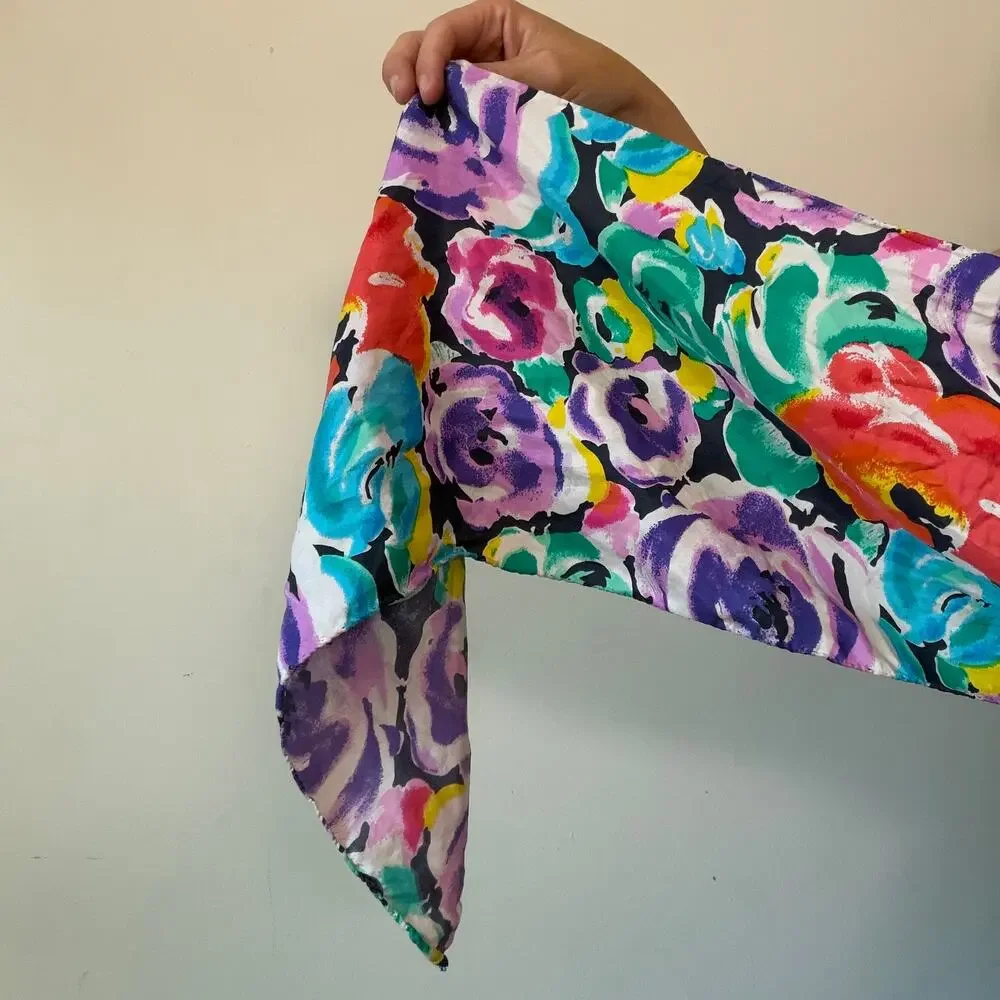 Vintage 80s colorful